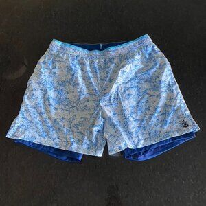 Chubbies Men Blue/White Shorts Size L